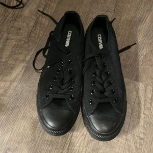 Black converse